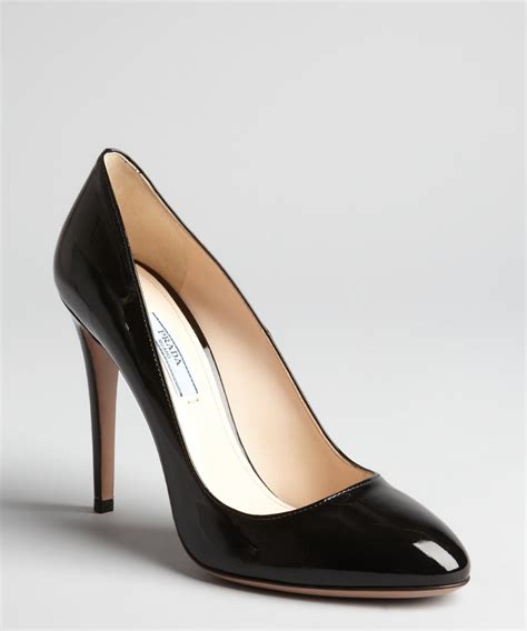 Black Patent Leather Pumps 